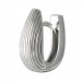 Silberdream SilberDream Creole Stripe 925 Sterling Silber Damen Ohrringe SDO4456J