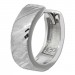 Silberdream SilberDream Creole Stripe 925er Sterling Silber Damen Ohrringe SDO4419J