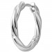 Silberdream SilberDream Creole Twirl 2,2cm 925 Sterling Silber Damen Ohrringe SDO4434J
