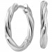 Silberdream SilberDream Creole Twirl 2,2cm 925 Sterling Silber Damen Ohrringe SDO4434J