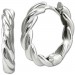 Silberdream SilberDream Creole Twist 925 Sterling Silber Damen Ohrringe SDO4446J