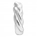Silberdream SilberDream Creole Twist Small 925 Sterling Silber Damen Ohrringe SDO4445J