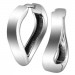 Silberdream SilberDream Creole Welle 16mm 925 Sterling Silber Damen Ohrring SDO4331J