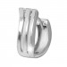 Silberdream SilberDream Creole Welle 925 Sterling Silber Damen Ohrringe SDO4455J