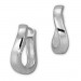 Silberdream SilberDream Creole Welle Glanz 925 Sterling Silber Ohrring SDO389S