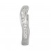 Silberdream SilberDream Creole Welle Zirkonia 925 Sterling Silber Damen Ohrring SDO377W