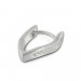 Silberdream SilberDream Creole Welle Zirkonia 925 Sterling Silber Damen Ohrring SDO377W