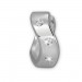 Silberdream SilberDream Creole Welle Zirkonia Weiß 925er Silber Damen SDO395W
