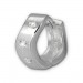 Silberdream SilberDream Creole Welle Zirkonia Weiß 925er Silber Damen SDO395W