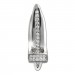 Silberdream SilberDream Creole X-Form Zirkonia 925 Sterling Silber Damen Ohrringe SDO4450W