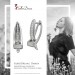Silberdream SilberDream Creole X-Form Zirkonia 925 Sterling Silber Damen Ohrringe SDO4450W
