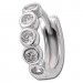 Silberdream SilberDream Creole Zirkonia Weiß 925 Sterling Silber Damen SDO4362W