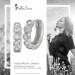Silberdream SilberDream Creole Zirkonia Weiß 925 Sterling Silber Damen SDO4362W