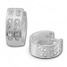 Silberdream SilberDream Creole Zirkonia weiß 925 Sterling Silber Damen Ohrring SDO381W