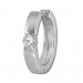 Silberdream SilberDream Creole Zirkonia Weiß Ohrring 925 Sterling Silber Schmuck SDO0037WJ