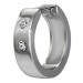 Silberdream SilberDream Creole Zwei Zirkonia Weiß 925 Sterling Silber Damen SDO4360W