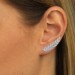 Silberdream SilberDream Ear Cuff Feder Ohrringe Ohrklemme 925 Sterling Silber GSO465W