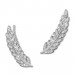 Silberdream SilberDream Ear Cuff Feder Ohrringe Ohrklemme 925 Sterling Silber GSO465W