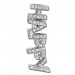 Silberdream SilberDream Ear Cuff HAPPY Ohrring Ohrklemme 925 Sterling Silber GSO502W