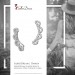 Silberdream SilberDream Ear Cuff Herzen Zirkonia Ohrringe Ohrklemme 925 Silber GSO422W