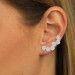 Silberdream SilberDream Ear Cuff Kreise Zirkonia Ohrringe Ohrklemme 925 Silber GSO423W