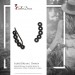 Silberdream SilberDream Ear Cuff Kreise Zirkonia Schwarz Ohrringe 925 Silber GSO425S