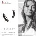 Silberdream SilberDream Ear Cuff Kreise Zirkonia Schwarz Ohrringe 925 Silber GSO425S