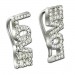Silberdream SilberDream Ear Cuff LOVE Ohrringe Ohrklemme 925 Sterling Silber GSO501W