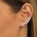 Silberdream SilberDream Ear Cuff Ranke Zirkonia Ohrringe Ohrklemme 925 Silber GSO429W