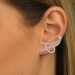 Silberdream SilberDream Ear Cuff Schlange Ohrringe Ohrklemme 925 Sterling Silber GSO452W