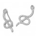 Silberdream SilberDream Ear Cuff Schlange Ohrringe Ohrklemme 925 Sterling Silber GSO452W