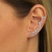 Silberdream SilberDream Ear Cuff Zickzack Ohrringe Ohrklemme 925 Sterling Silber GSO463W