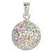 Silberdream SilberDream Glitzer Anhänger Silber Zirkonias weiß GSH101