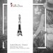 Silberdream SilberDream Glitzer Charm Eiffelturm Schwarz Zirkonia Kristalle GSC562S