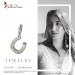 Silberdream SilberDream Glitzer Charm Hufeisen Zirkonias 925 GSC214W
