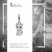 Silberdream SilberDream Glitzer Charm Katze Weiß Zirkonia Kristalle GSC506W