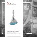 Silberdream SilberDream Glitzer Charm Segelboot Hellblau Zirkonia Kristalle GSC569H