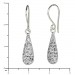 Silberdream SilberDream Glitzer Ohrhänger Silber Zirkonia Kristall Weiß GSO208W