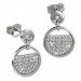 Silberdream SilberDream Glitzer Ohrstecker Glamour Zirkonia weiß 925 Silber Ohrring GSO513W