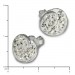 Silberdream SilberDream Glitzer Ohrstecker Round Weiß Zirkonias GSO216W