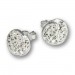 Silberdream SilberDream Glitzer Ohrstecker Round weiß Zirkonias GSO216W