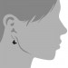 Silberdream SilberDream Glitzer Ohrstecker Schmetterling Schwarz Silber GSO401S