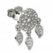 Silberdream SilberDream Glitzer Ohrstecker Traumfänger Zirkonia 925 Silber Ohrring GSO503W