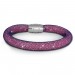 Silberdream SilberDream Glitzerarmband Minikristalle flieder 20cm Armband Damen SDA050V0