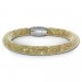 Silberdream SilberDream Glitzerarmband Minikristalle goldfarben 20cm Armband Damen SDA050Y0