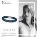 Silberdream SilberDream Glitzerarmband Minikristalle Türkis 20cm Armband Damen SDA050T0