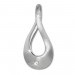 Silberdream SilberDream Ketten Anhänger Elegance Zirkonia weiß 925 Silber SDH402W