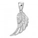 Silberdream SilberDream Ketten Anhänger -Flügel- Zirkonia weiß 925 Silber SDH4386W