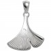Silberdream SilberDream Ketten Anhänger -Ginko- 925 Silber Damen SDH4394J