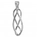 Silberdream SilberDream Ketten Anhänger Spirale 925er Sterling Silber SDH400